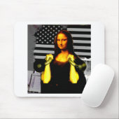 Mona Lisa met KettleBells Muismat (Met muis)