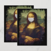 Mona Lisa met Masker (Voorkant / Achterkant)