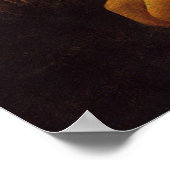 Mona Lisa met olifant Poster (Hoek)