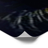 Mona Lisa met roze haarrollers Leonardo da Vinci Poster (Hoek)