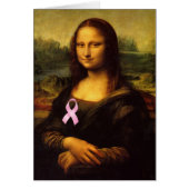 Mona Lisa met roze lint (Voorkant)