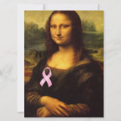 Mona Lisa met roze lint (Voorkant)