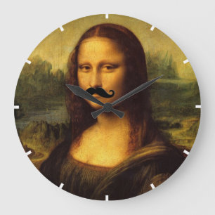 Mona Lisa met Snor Grote Klok