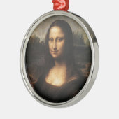 Mona Lisa Metalen Ornament (Links)