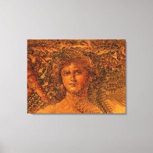 Mona Lisa Mosaic Canvas Afdruk