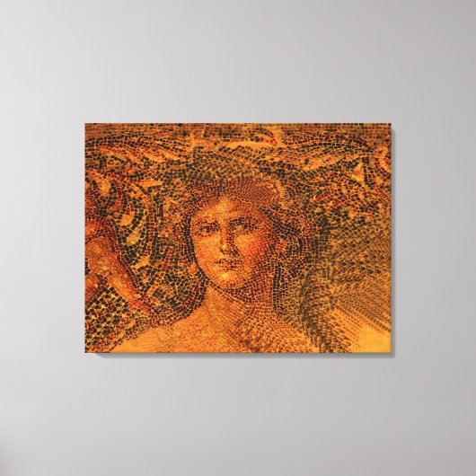 Mona Lisa Mosaic Canvas Afdruk (Voorkant)