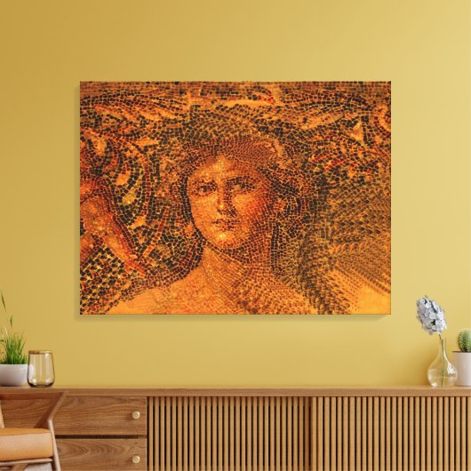 Mona Lisa Mosaic Canvas Afdruk (Insitu (Woonkamer))