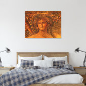 Mona Lisa Mosaic Canvas Afdruk (Insitu (Slaapkamer))