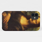 mona lisa mustache Case-Mate iPhone case (Achterkant (horizontaal))
