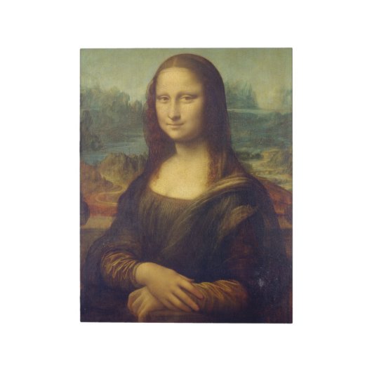 Mona Lisa Notitieblok (Linkerzijde)