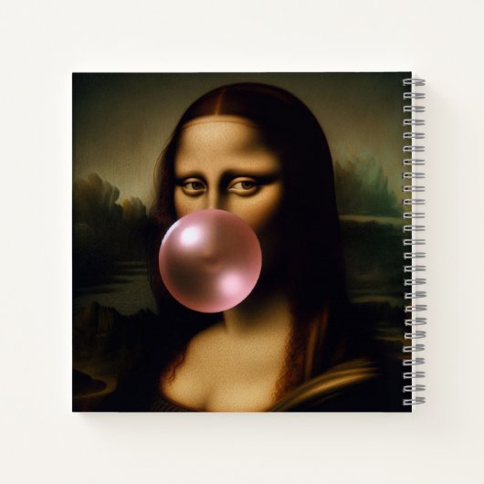 Mona Lisa Notitieboek (Achterkant)