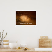 "Mona Lisa of the Galilee", Sepphoris, Israël Poster (Keuken)