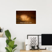 "Mona Lisa of the Galilee", Sepphoris, Israël Poster (Thuiskantoor)