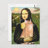 Mona Lisa - Orange Tabby SH 46 Briefkaart (Voorkant / Achterkant)