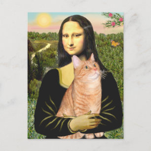 Mona Lisa - Orange Tabby SH 46 Briefkaart