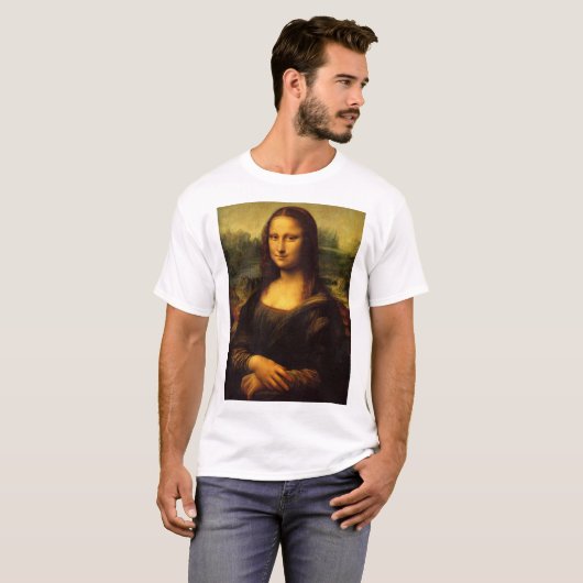Mona Lisa Original - Leonardo Da Vinci T-shirt (Voorkant volledig)