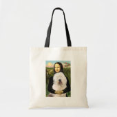 Mona Lisa - Oudengels 3 Tote Bag (Voorkant)
