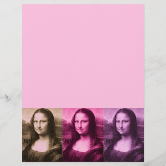Mona Lisa Paarse roze chocolade (Voorkant)