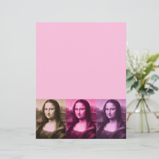 Mona Lisa Paarse roze chocolade (Staand voorkant)