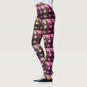 Mona Lisa Paarse roze chocolade Leggings (Links)