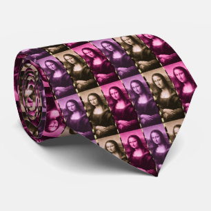 Mona Lisa Paarse roze chocolade Stropdas