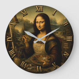 Mona Lisa Painter  Grote Klok