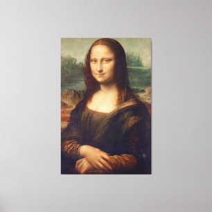 Mona Lisa Painting Canvas Afdruk