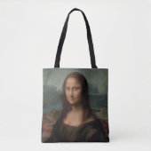 Mona Lisa Painting Tote Bag (Voorkant)