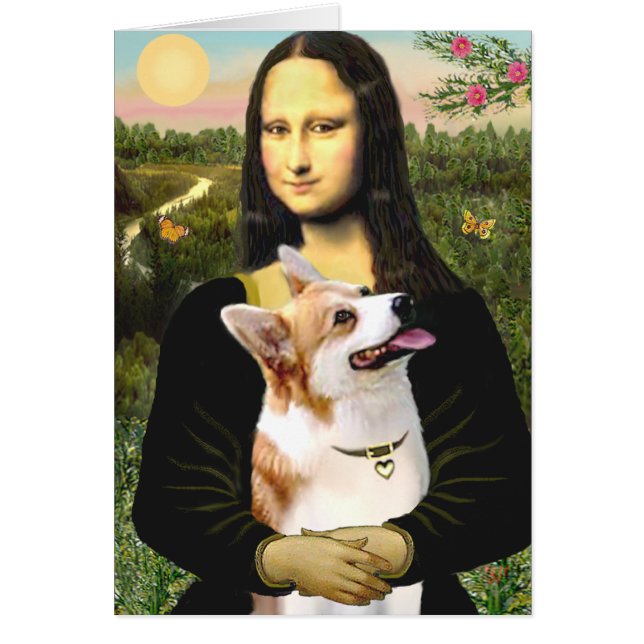 Mona Lisa - Pembroke Welsh Corgi 7b (Voorkant)