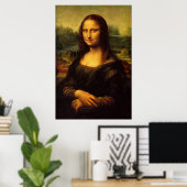 Mona Lisa (perfecte kwaliteit) Poster (Thuiskantoor)