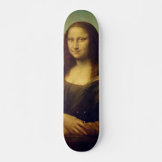 Mona Lisa Persoonlijk Skateboard (Voorkant)