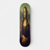 Mona Lisa Persoonlijk Skateboard (Voorkant)