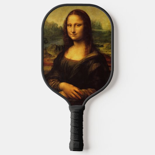 Mona Lisa Pickleball Paddle (Achterkant)