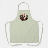 Mona Lisa Pilgrim Thanksgiving Schort (Voorkant)