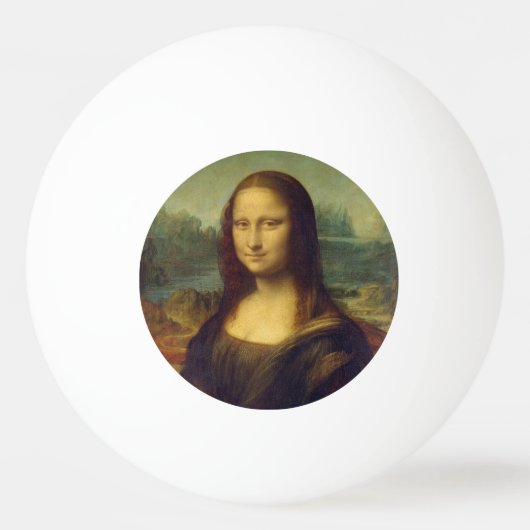Mona Lisa Pingpongbal (Voorkant)