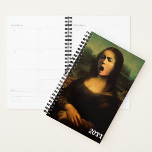 Mona Lisa Piraat en Medusa Caravaggio Planner