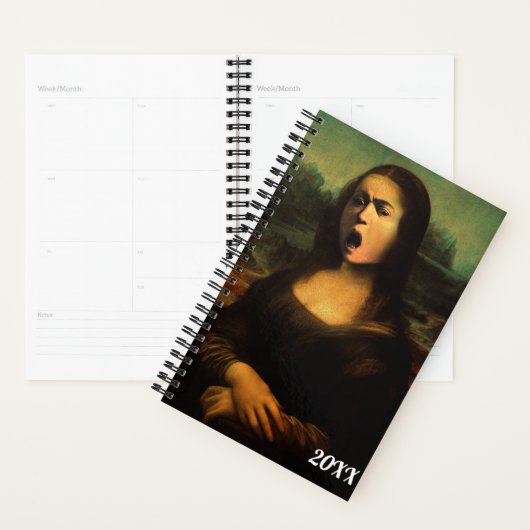 Mona Lisa Piraat en Medusa Caravaggio Planner (Display)