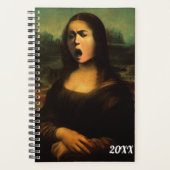 Mona Lisa Piraat en Medusa Caravaggio Planner (Voorkant)