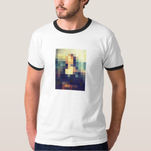 Mona Lisa Pixelated T-shirt