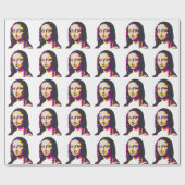 MONA LISA POP ART  CADEAUPAPIER (Vlak)