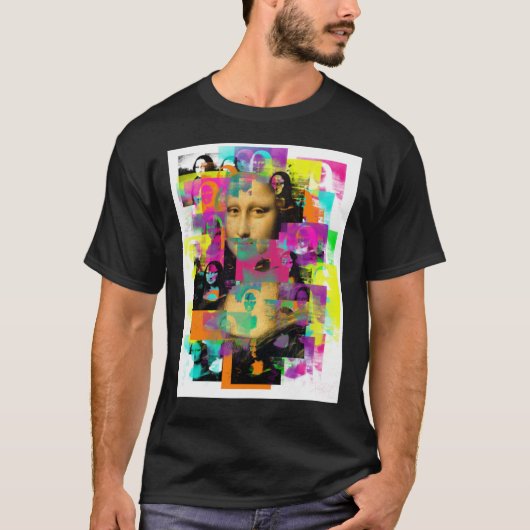 Mona Lisa Pop Art Classic T-Shirt (Voorkant)
