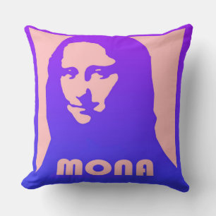 Mona Lisa Pop Art Ontwerp Kussen