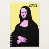 Mona Lisa Pop Art Planner (Voorkant)