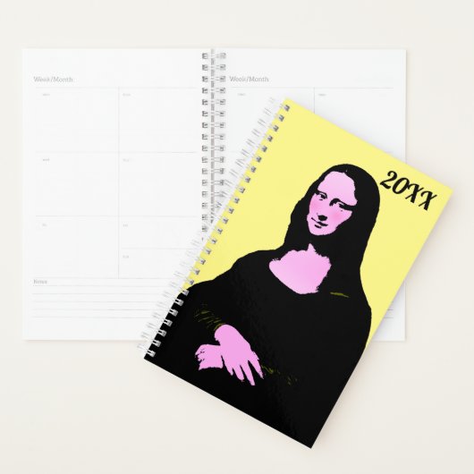 Mona Lisa Pop Art Planner (Display)