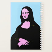 Mona Lisa Pop Art Planner (Achterkant)