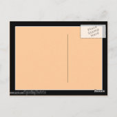 Mona Lisa Pop Art Style Briefkaart (Achterkant)