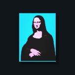 Mona Lisa Pop Art Style Canvas Afdruk<br><div class="desc">* Pop-Art stijl van Mona Lisa portret. * Diverse grootteopties zijn beschikbaar! * Voeg achtergrondkleur naar keuze toe. Voeg ook tekst of titel toe! Ga aan de slag met de knop IT AANPASSEN. ~~~~~ Een herbewerking van de kunst van Leonardo da Vinci. (Mona Lisa) ~~~~~ In The *Spoofing The Arts*...</div>