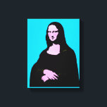 Mona Lisa Pop Art Style Canvas Afdruk<br><div class="desc">* Pop-Art stijl van Mona Lisa portret. * Diverse grootteopties zijn beschikbaar! * Voeg achtergrondkleur naar keuze toe. Voeg ook tekst of titel toe! Ga aan de slag met de knop IT AANPASSEN. ~~~~~ Een herbewerking van de kunst van Leonardo da Vinci. (Mona Lisa) ~~~~~ In The *Spoofing The Arts*...</div>