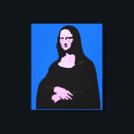 Mona Lisa Pop Art Style Canvas Afdruk<br><div class="desc">* Pop-Art stijl van Mona Lisa portret. Voeg achtergrondkleur naar keuze toe. Ga aan de slag met de knop IT AANPASSEN. ... .Een re-edit van de kunst van Leonardo da Vinci. (Mona Lisa) ... .In The *Spoofing The Arts* Store vind je herbewerkingen (meestal parodie) van beroemd kunstwerk. *** * Verschillende...</div>