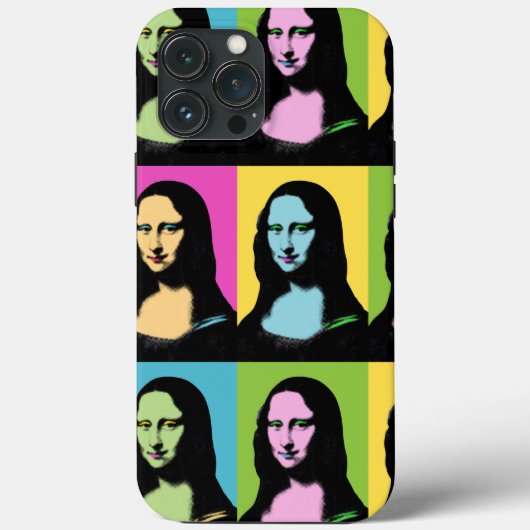 Mona Lisa - Pop Art Style Case-Mate iPhone Case (Achterkant)